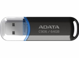 A-Data ADATA Flash Disk 64GB C906, USB 2.0 Classic, černá AC906-64G-RBK