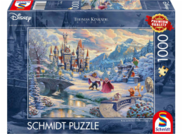 Thomas Kinkade Studios: Disney - Die Schöne und das Biest, Zauberhafter Winterabend