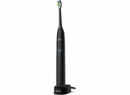 Philips Sonicare 4300 HX6800/44 sonický zubní kartáček, 1 režim, 2 intenzity, tlakový senzor, časovač, černá