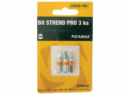 Bit Strend Pro S2 plochý 0,5x3,0 mm 3 ks