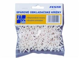 Křížky obkladové 4 mm/100 ks plast