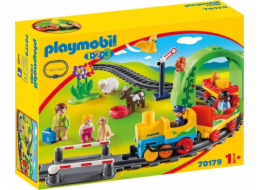 Moje první vláčkodráha Playmobil, 1.2.3, 36 dílků