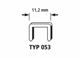 Wolfcraft Wolfcraft Široké sponky do sponkovačky výška 6 mm 4000 ks  7028000