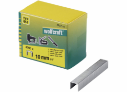 Wolfcraft Wolfcraft Široké sponky do sponkovačky výška 10 mm 4000 ks  7037100