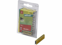 Wolfcraft Wolfcraft Úzké sponky do sponkovačky výška 15 mm 1200 ks  7166000