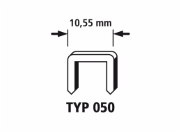 Wolfcraft Wolfcraft Široké sponky do sponkovačky výška 10 mm 1000 ks  7012000