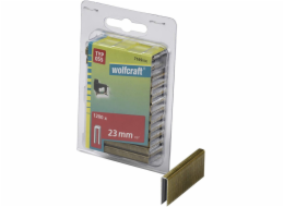 Wolfcraft Wolfcraft Úzké sponky do sponkovačky výška 23 mm 1200 ks  7169000