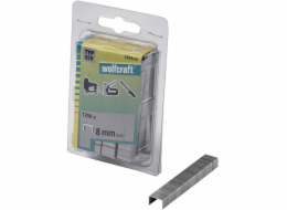 Wolfcraft Wolfcraft Široké sponky do sponkovačky výška 8 mm 1250 ks  7203000