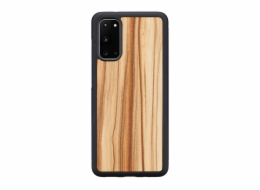 MAN&WOOD case for Galaxy S20 cappuccino black