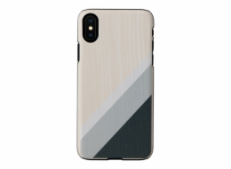 MAN&WOOD SmartPhone case iPhone X/XS gray suit black