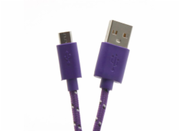 Sbox USB->Micro USB 1M USB-1031U purple