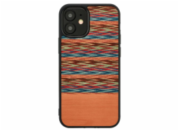 MAN&WOOD case for iPhone 12 mini browny check black