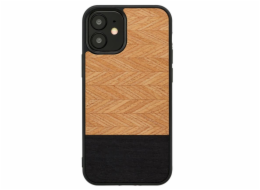 MAN&WOOD case for iPhone 12 mini herringbone nero black