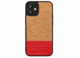 MAN&WOOD case for iPhone 12 mini herringbone azalea black