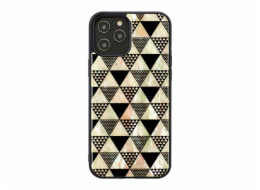 iKins case for Apple iPhone 12/12 Pro pyramid black