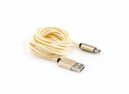 Sbox USB-TYPEC-15G USB->Type C M/M 1.5m fruity gold