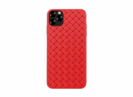 Devia Woven Pattern Design Soft Case iPhone 11 Pro red