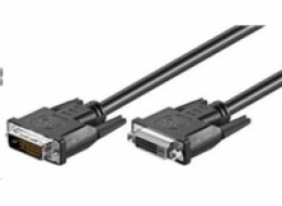 PREMIUMCORD DVI-D prodlužovací kabel,dual-link,DVI(24+1),MF, 3m