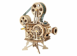 Hračka Robotime dřevěné 3D mechanické puzzle Filmový projektor