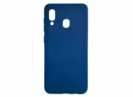 Samsung A20 Silicon Case Dark Blue