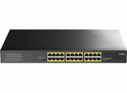 GS1028PS2 24XGE POE+ 300W 2XSFP Spínač