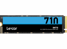 Lexar SSD NM710 PCle Gen4 M.2 NVMe - 500GB (čtení/zápis: 5000/2600MB/s)