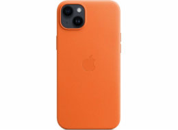 Apple iPhone 14 Plus Leder Case, Orange