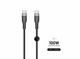 Fixed kabel USB-C/USB-C FIXDB-CC2-BK