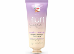 Fluff Fluff_Super Food Spící přes noc tělo výživné a regenerační masku pro tělo masku Apple Pie 150 ml