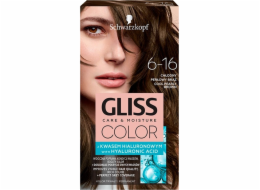 Schwarzkopf Gliss Color No. 6-16 Cool Pearl Brown