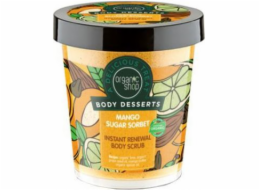 Organický obchod Organic Shop Body Dezerts Mango Sugo Sorbet Body Scrub (W) Body Peeling 450 ml