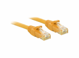 Lindy Patchcord UTP CAT6, 0,5 m, žlutá (48061)