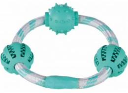 Trixie Cord s koulemi "Denta Fun", 20 cm