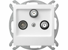 Ospel Socket jako RTV-SAT-SAT WHITE (GPA-G2S/M/00)