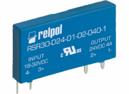 Relpol Polovodičové relé 1P 24VDC/2A DC RSR30-D24-D1-02-040-1 (2611997)