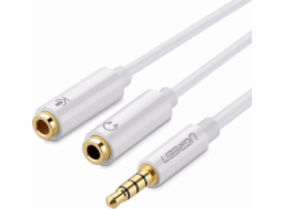 Ugreen Jack 3,5 mm kabel - Jack 3,5 mm x2 0,2 ??m bílý (UGREEN_20210402112156)