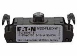 Eaton LED rámeček plochý bílý 12-30V AC/DC M22-FLED-W 180795 M22-FLED-W (180795)