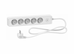 Schneider Electric Power Strip z přetížení 5,5 m bílá hnízda (ST9351W)