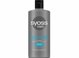 Syoss Syoss Men Clean & Cool Osvěžující šampon - normální a mastné vlasy 440ml