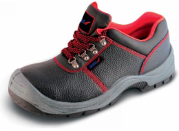 Kožená bezpečnostní obuv Dedra s ocelovou špičkou, velikost 46 (BH9P1A-46)