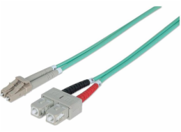 Intellinet Network Solutions Fiber Optic, LC-SC, 2M, 50/125, OM3 Wielomoda (302716)