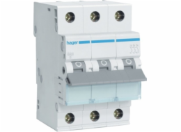 HAGER Polo Overprournt Switch 3P B 16A 6KA AC MBN316E