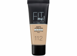 Maybelline Face Foundation Fit Me Matte & Pomoreless Foundation 112 Soft Beige 30 ml