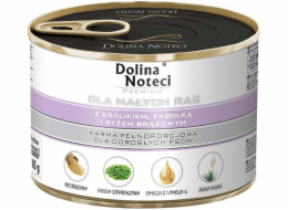 DOLINA NOTECI Premium Adult Small Králík, fazole, rýže - Mokré krmivo pro psy - 185g