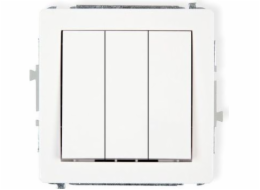 Karlik Deco Concomitant Library Triple White (DWP-7)