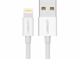 Kabel Ugreen USB Nickeen Ugreen Lightning 2m White Cable