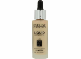 EveLine Liquid Control HD FACIAL FONDICE s kapátkem č. 015 Light Vanilla 32ml