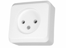 Schneider Electric Socket 1krát B/U 16A IP20 WHITE GWN-120P-WDE001000