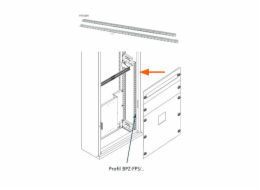 Profil Eaton pro montáž ústředí BPZ -fps/17 165x2mm - 106431