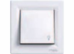 Tlačítko Schneider Electric Butter Single IP44 White (Eph0900221)